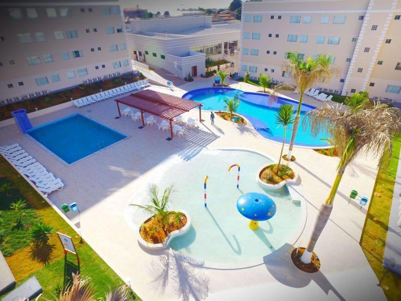 Apartamento Encontro das Águas Caldas Novas Esterno foto