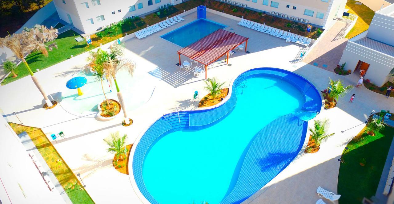 Apartamento Encontro das Águas Caldas Novas Esterno foto