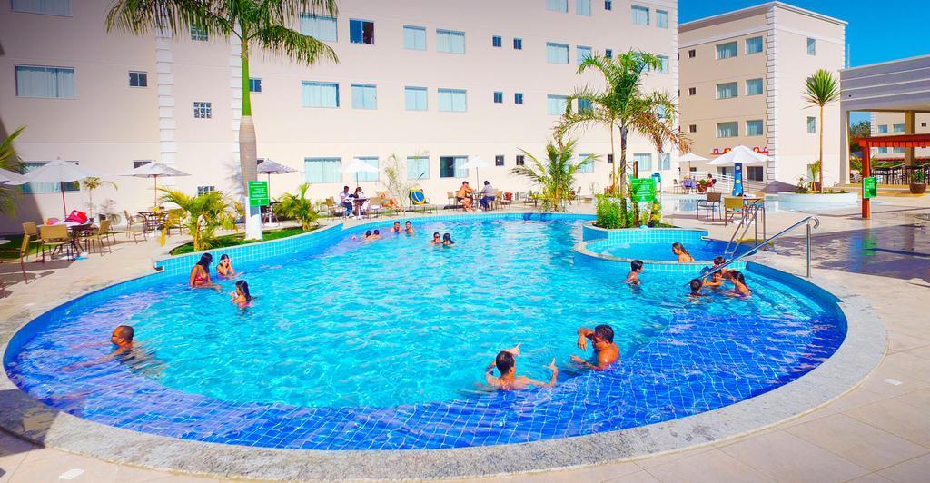 Apartamento Encontro das Águas Caldas Novas Esterno foto